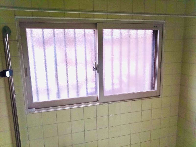 内窓設置で快適浴室空間
