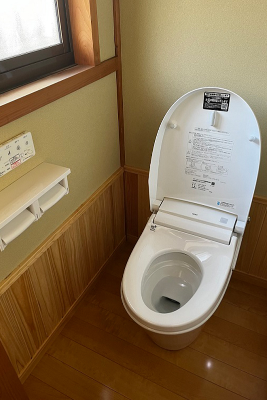 ストレスフリーなトイレ空間